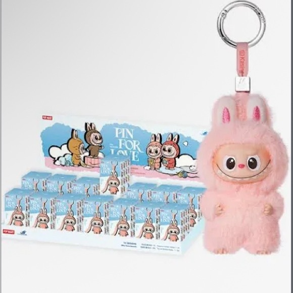 THE MONSTERS Pin for Love Series-Vinyl Plush Box (N-Z) Confirmed X - Picture 5 of 5